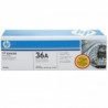 Cartucho de toner HP CB436A original HP