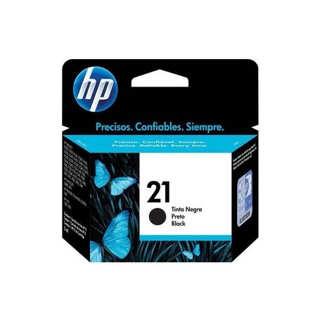 Cartucho de tinta HP 21 original preto